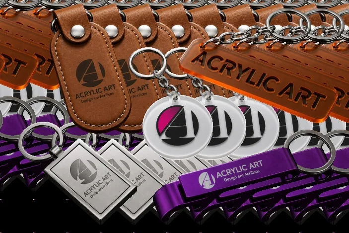 Chaveiros personalizados
