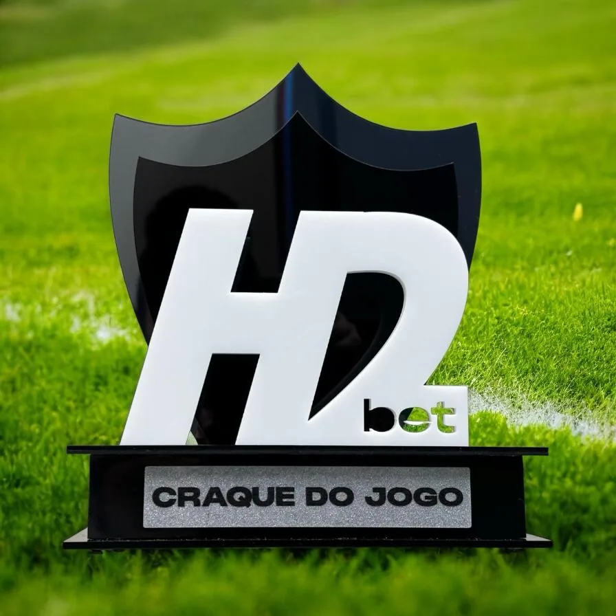 Troféu escudo H2 Craque do Jogo